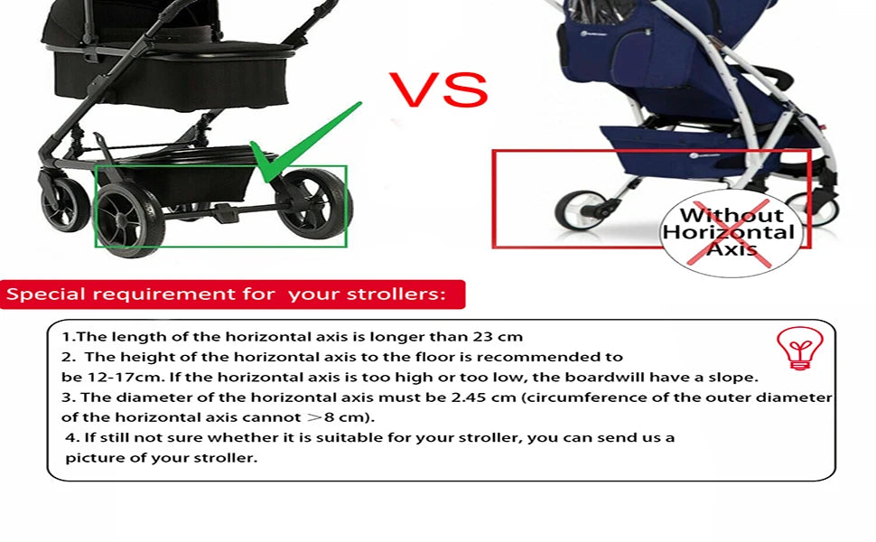 Assento segunda criança, adaptador universal, prancha de buggy com assento.