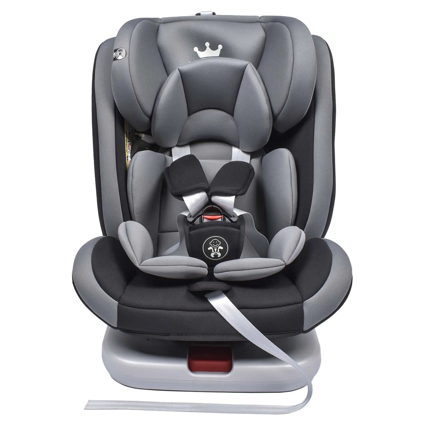 Assento infantil de 0 a 12 anos, para carro 360 ° giratório com base ISOFIX, posição de descanso Arnês de 5 pontos 9-36KG,, AP02 KL005